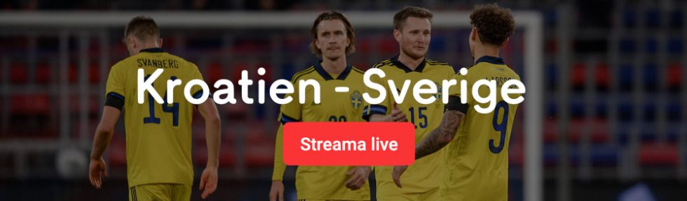 Sverige Kroatien TV kanal: vilken kanal visar Sverige vs Kroatien på TV?